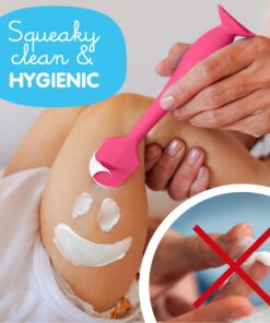 Alternative view of Bumco Baby Diaper Rash Cream Applicator - Baby Bum Brush Diaper Cream Spatula for Butt Paste Diaper Cream - Newborn Baby Essentials, Perfect for Baby Registry, Baby Shower Gifts - Pink