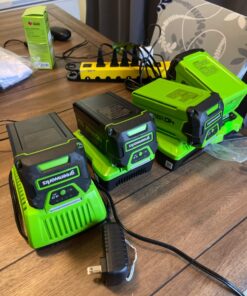 Greenworks 40V 4.0Ah Lithium-Ion Battery (Genuine Greenworks Battery / 75+ Compatible Tools) 4.0Ah Battery 54 71k3OIpqYxL