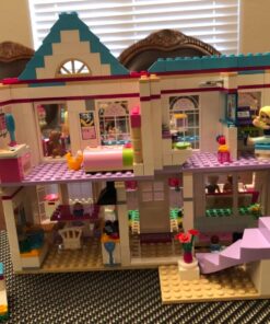 LEGO Friends Stephanie's House 41314 Build and Play Toy House with Mini Dolls, Dollhouse Kit (622 Pieces) 30 71k3iJ5TEL