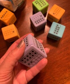 hand2mind Ten Frame Dice, Large Foam Dice for Classroom, Subitizing Dice, Math Manipulatives for Elementary School, Counting Toys for Toddlers, Educational Toys for Preschool Children (Set of 12) 31 71k4CdLuK7L