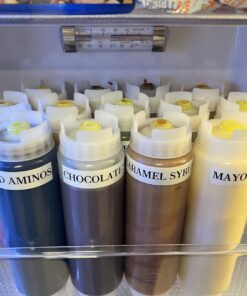 6 Pack FIFO 16 oz. Squeeze Bottles 13 71k55WjFjcL