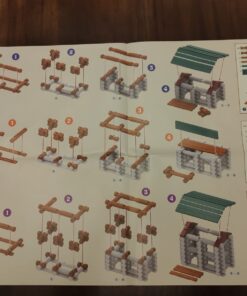 LINCOLN LOGS-Collector's Edition Village-327 Pieces-Real Wood Logs-Ages 3+ - Best Retro Building Gift Set for Boys/Girls-Creative Construction Engineering–Top Blocks Game Kit - Preschool Education Toy 79 71k5RQkdxyL