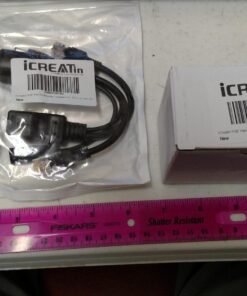 iCreatin Passive PoE Injector and PoE Splitter Kit with 5.5x2.1 mm DC Connector 1 Pair 23 71k6j1g8fiL