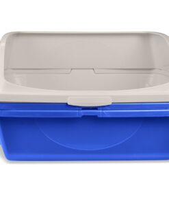 Alternative view of Van Ness Pets Large Sifting Cat Litter Box with Frame, High Sided, CP5 19'' L x 15.125" W x 8" H