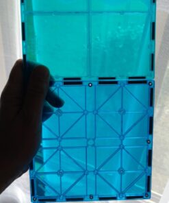 Playmags 100-Piece Magnetic Tiles Building Blocks Set, 3D Magnet Tiles for Kids Boys Girls, Educational STEM Toys for Toddlers… plain 42 71k7OUzs1L