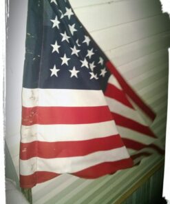 Alternative view of Waving American Flag Sticker