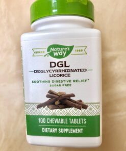 Enzymatic Therapy, DGL (Without Fructose), 100 Chewable Tablets. Pack of 1 13 71k7rR6LLSL