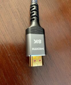 10K 8K HDMI 2.1 Cable 2-Pack 6.6FT, Highwings Certified 48Gbps Ultra High Speed Slim HDMI Cord, Support 4K@120Hz 8K@60Hz, HDCP 2.2&2.3, Dynamic HDR,eARC,DTS:X, Compatible with Roku TV/HDTV/PS5/Blu-ray 6.6 feet Grey 24 71k8DlJQZvL