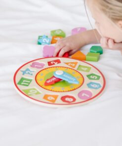 Melissa & Doug Shape Sorting Clock - Wooden Educational Toy 43 71k8XhUJNrL