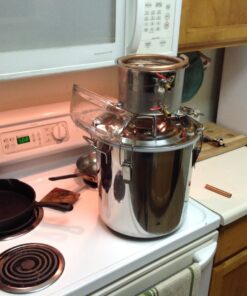 WMN_TRULYSTEP MSC03 Copper Alcohol Moonshine Ethanol Still Spirits Boiler Water Distiller, 20 Litres 5 Gallon 20 Liters 43 71k9NHrUUrL