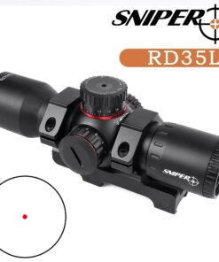 Sniper RD35L Compact Scope Red Dot, Precision Lens,11 Level Brightness, 35mm Scope Tube, Ring Mount Included 21 71kAFa9l0GL