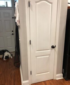 Kwikset Juno Interior Passage Door Knob, Handle For Closet and Hallway Doors, Non-Locking Doorknob in Venetian Bronze, with Microban Protection No Size Transitional 26 71kAm xisvL