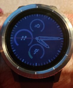 Garmin 010-01769-01 Vivoactive 3, GPS Smartwatch with Contactless Payments and Built-In Sports Apps, Black with Silver Hardware 53 71kB0mb0uL