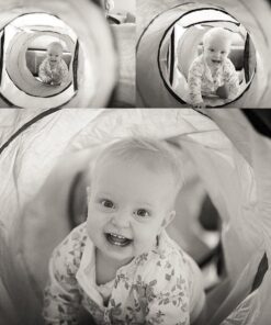 POCO DIVO 4-Way Tunnel Pop-up Fun Junction Set 8 Feet Toy Tent Kids Play Tube 23 71kBBO PIrL