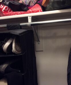 Home-it Premium Velvet Hangers 50 Pack - Ivory Suit Hangers Non-Slip - Heavy duty Clothes Hangers for Closet, Jacket, Shirt, Pants and Suit, Hook Swivel 360 - Ultra Thin 48 71kBUeU5OgL