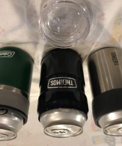THERMOS Stainless Steel Beverage Can Insulator for 12 Ounce Can, Stainless Steel 31 71kBzl7XIkL
