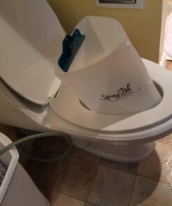 Spray Pal - Original Cloth Diaper Sprayer Splatter Shield - Pre-Rinse Messy Laundry with Diaper Sprayer or Hand Held Bidet - Prevent Mess The Easy Way 37 71kCXF1ROaL