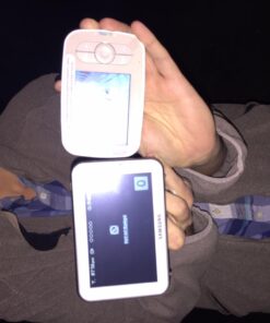 Infant Optics DXR-8 480p Video Baby Monitor, Non-WiFi Hack-Proof FHSS Connection, Interchangeable Lenses, Pan Tilt Zoom, LED Sound Bar, Night Vision, and Two-way Talk, low battery 65 71kCbvxwygL