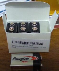 Energizer E522 Max 9V Alkaline battery - 4 Count 4 Count (Pack of 1) 30 71kCdhgS7fL