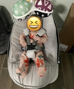 4moms MamaRoo Multi-Motion Baby Swing, Bluetooth Enabled with 5 Unique Motions, Grey 33 71kCl8xmAmL