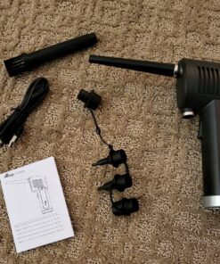 Compressed Air Duster, 8000mAh Electric Air Duster, Portable Air Blower,Cordless Air Duster, Brushless Motor, Replaces Compressed Air Cans for Computer Keyboard Electronics Cleaning 51 71kDEWmDGpL