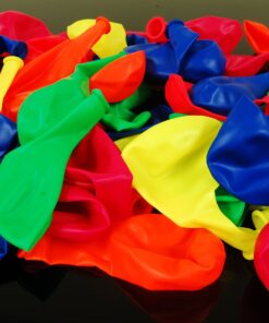 DirectGlow UV Neon Fluorescent Blacklight Reactive Glow Party Balloons (50) 50 12 71kDoFpmK6L