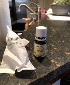 Pure Gold Essential Oils - Lemon Essential Oil - 0.33 Fluid Ounces 0.33 Fl Oz (Pack of 1) 12 71kDwe6N04L