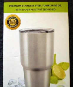 CHILLOUT LIFE 30 oz Stainless Steel Tumbler with Lid - Double Wall Vacuum Insulated Large Travel Coffee Mug with Splash Proof Lid and Straw for Hot & Cold Drinks 30oz (pack of 1) 39 71kEwCABOL