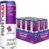 PARTYAID Rehab Blend, Feel Good Tonight and Tomorrow, Contains 5-HTP, B-Complex, Milk Thistle, Electrolytes, No Artificial Flavors or Sweeteners, Caffeine-Free, 12 Fl Oz (Pack of 12) PARTYAID 12 Fl Oz (Pack of 12)