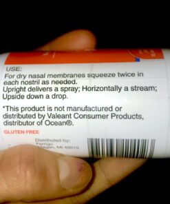 Amazon Basic Care Premium Saline Nasal Moisturizing Spray, Instantly Soothing Nasal Mist Nose Spray, Non-Medicated Relief, 3 Fluid Ounces, Pack of 2 3 Fl Oz (Pack of 2) 25 71kGPY5C9L