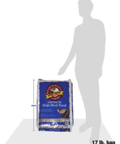 Meadow Ridge Farms Premium Wild Bird Seed Mix, 17-Pound Bag 17 Pound (Pack of 1) 4 71kGYfMORGL