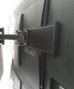 VideoSecu Tilt Swivel TV Wall Mount 32"- 70" LCD LED Plasma TV with VESA 200x200,400x400,up to 600x400 mm, Full Motion Articulating Dual Arm Mount Fits up to 24" Studs MW365B2H C20 64 71kGoPnncL