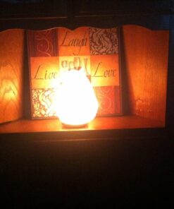 Himalayan Glow HS-1003 Himalayan Hand Carved Crystal Salt Lamp with Wooden Base, 6-7 LBS, Pink 56 71kHgbTeY1L