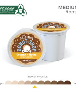 The Original Donut Shop Duos Coconut + Mocha Keurig Single-Serve K-Cup Pods, Medium Roast Coffee, 72 Count (6 Packs of 12) 12 Count (Pack of 6) 14 71kHuJdFZFL
