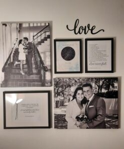 upsimples 8x10 Picture Frame, Display Pictures 5x7 with Mat or 8x10 Without Mat, Wall Hanging Photo Frame, Black, 1 Pack 38 71kILx5JPxL