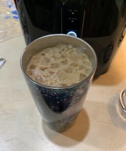 Kndko Nugget Ice Maker Countertop,34lbs/Day,Portable Crushed Ice Machine,Self Cleaning with One-Click Design & Removable Top Cover,Soft Chewable Pebble Ice Maker for Home Bar Camping RV,Black Basic 33lbs/day with pebble ice BLACK UPGRADE 1 45 71kIV26OF5L