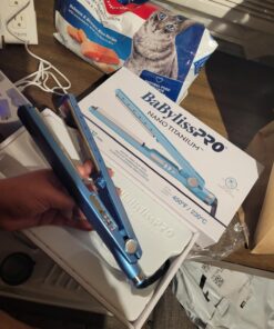 BaBylissPRO Nano Titanium Ionic Flat Iron Hair Straightener, Hair Straightener Iron for Professional Salon Results and All Hair Types 1-1/4 Inch 37 71kIqcYtTmL