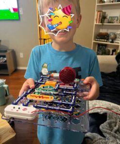 Snap Circuits Pro SC-500 Electronics Exploration Kit | Over 500 Projects | Full Color Project Manual | 75 + Snap Circuits Parts | STEM Educational Toy for Kids 8 + 22 71kJ3IWHcRL