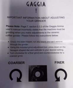 Gaggia Anima Coffee and Espresso Machine, Includes Steam Wand for Manual Frothing for Lattes and Cappuccinos with Programmable Options,Black 56 71kJ8aaKhL