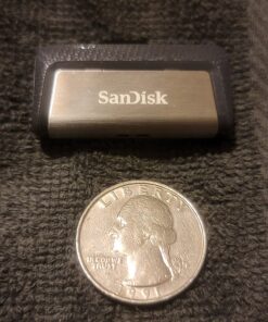 SanDisk 32GB Ultra Dual Drive USB Type-C - USB-C, USB 3.1 - SDDDC2-032G-G46, Black, Silver 39 71kJTt6l17L