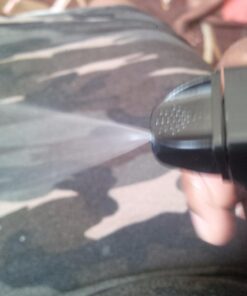 Empty Amber Glass Spray Bottle - Large 16 oz Refillable Container is Great for Essential Oils, Homemade Cleaning Products, Aromatherapy - Durable Black Trigger Sprayer w/ Mist and Stream Setting 36 71kJW boG4L