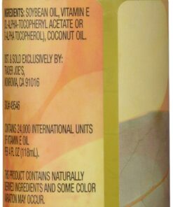 Trader Joe's Vitamin Oil E, 4 Ounce 4 Fl Oz (Pack of 1) 9 71kKW2DOJZL