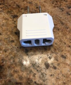 Unidapt Europe to USA Outlet Plug Adapter Converter, 2 Pack, Power Travel From European to American, Canada, Mexico, Type A 51 71kKh7YmZL