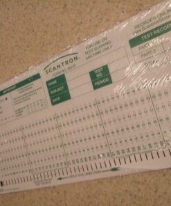 TEST-100E 882 E Compatible Testing Forms (50 Sheet Pack) 50 Sheet Pack 5 71kKwVEtrwL