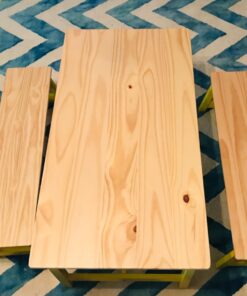 Amazon Basics Indoor Kids Table and Bench Set, Natural 37 71kLBAbXaSL