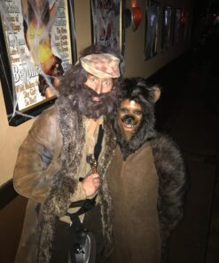 Brown Bear Full Animal Hood Hoodie Hat Faux Fur 3 in 1 Function 13 71kLOxuZvNL