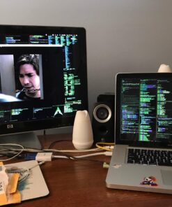 Amazon Basics Mini DisplayPort to VGA Monitor Adapter, White 1-Pack 27 71kNJ9VWL