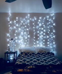 Twinkle Star, 8.26 Inches Indoor Outdoor, LED String Light for Christmas Wedding Party Home Garden Bedroom Wall Decoration (White) White 300 LED 31 71kOE7QfcyL