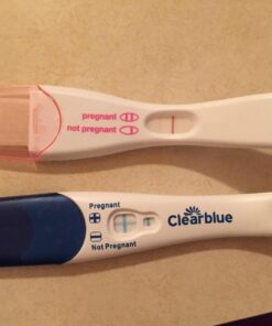 Clearblue Rapid Detection Pregnancy Test, Home Pregnancy Kit, 3 Count 3 Count (Pack of 1) 36 71kOzIxdsL