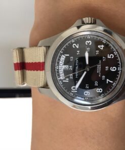 Hamilton Men's H64455533 Khaki King Series Stainless Steel Automatic Watch with Brown Leather Band 42 71kP9iq44DL